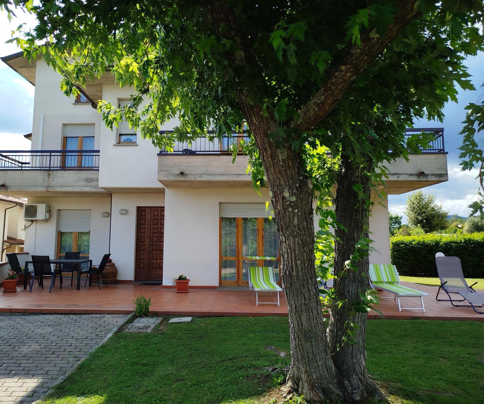 Vila Casa Del Carmine Anghiari Exteriér fotografie