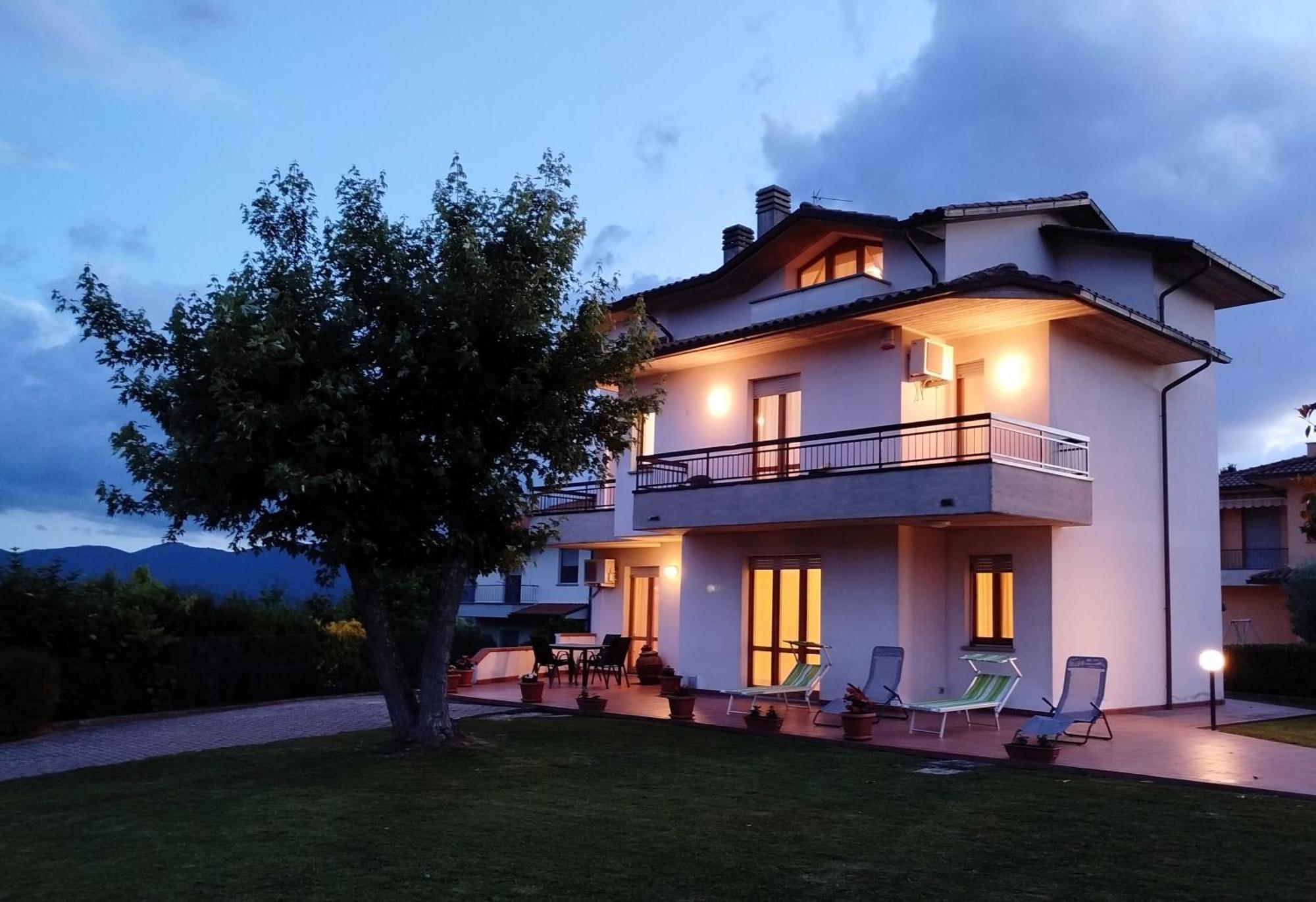 Vila Casa Del Carmine Anghiari Exteriér fotografie