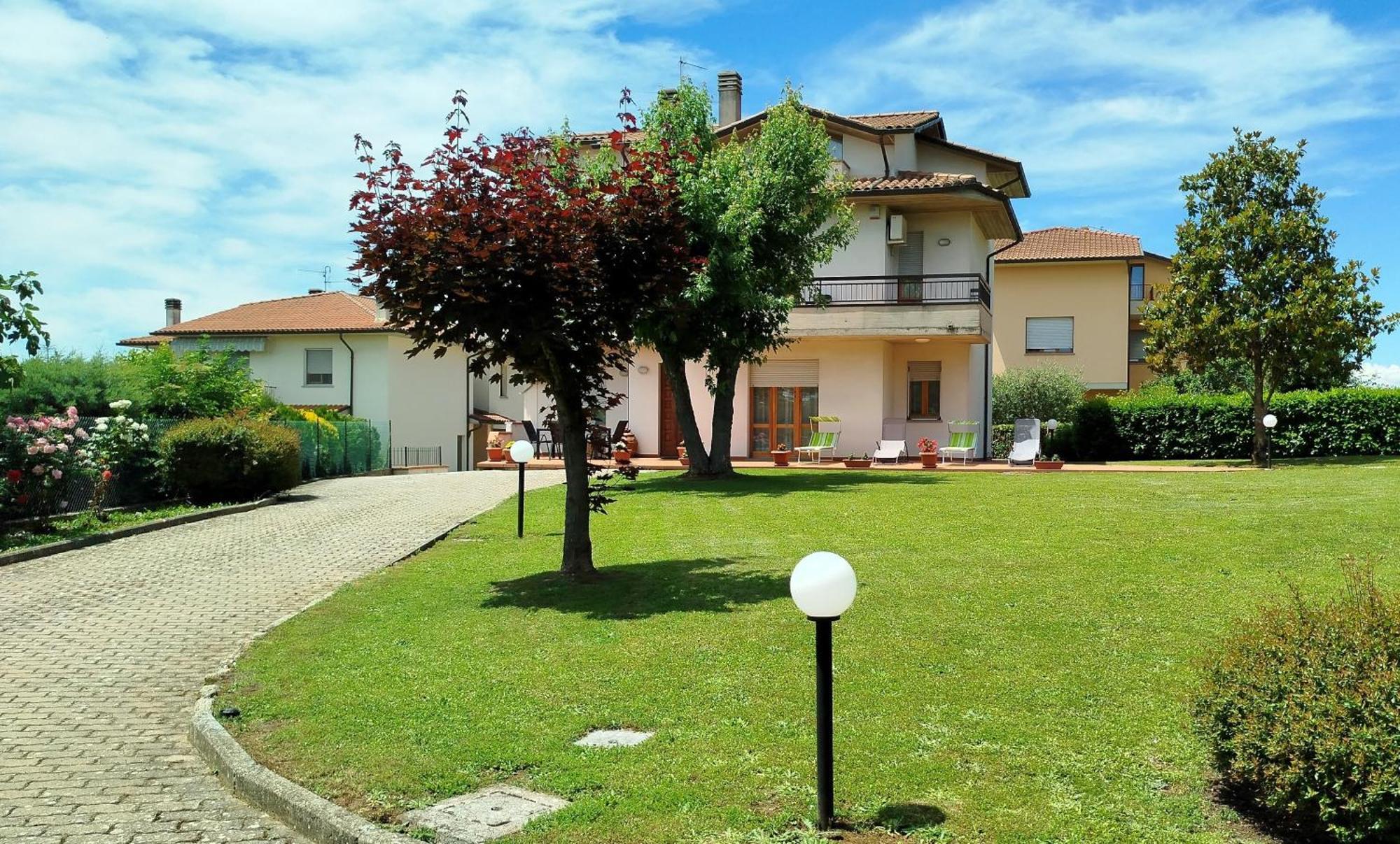 Vila Casa Del Carmine Anghiari Exteriér fotografie