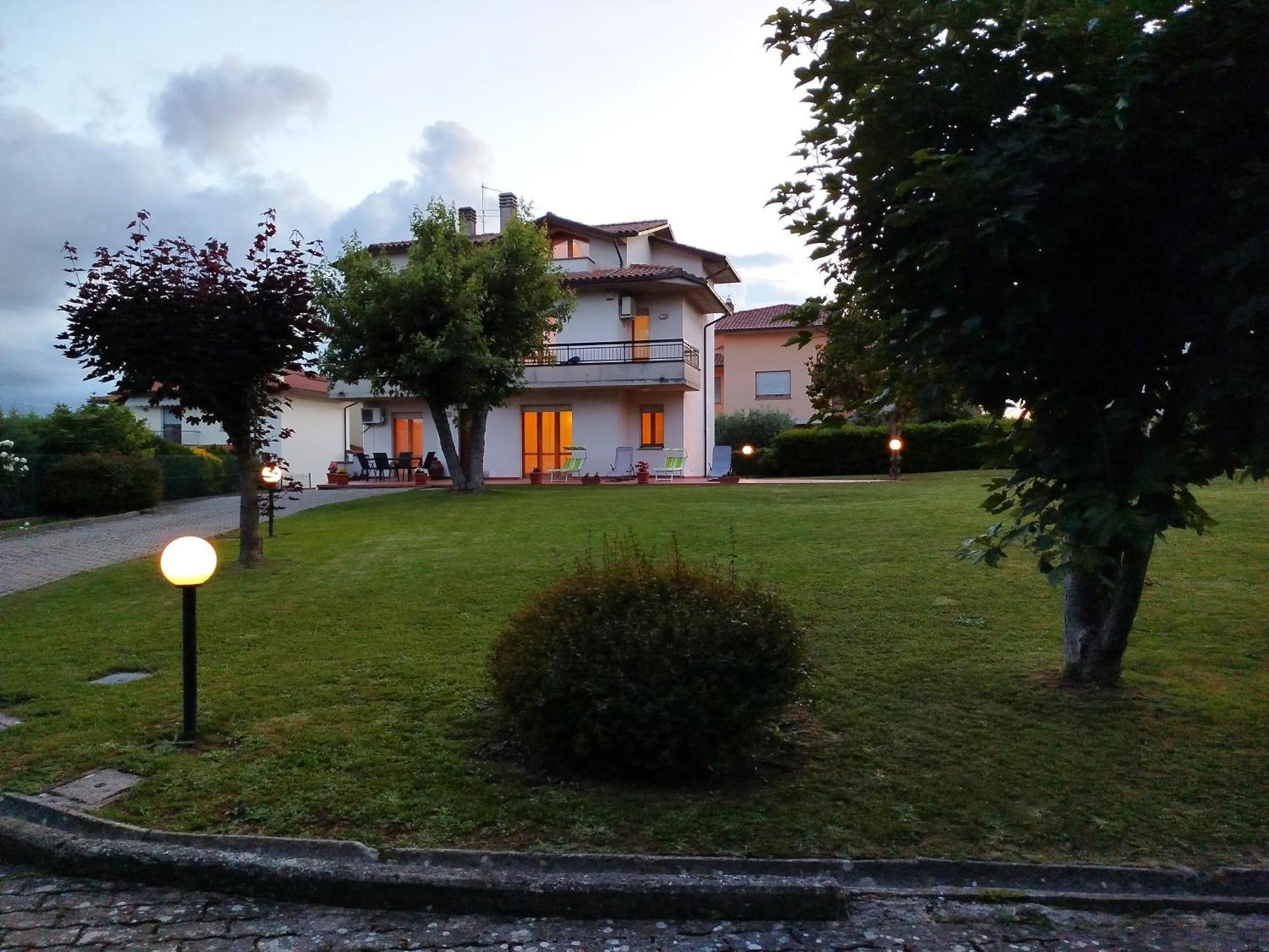 Vila Casa Del Carmine Anghiari Exteriér fotografie
