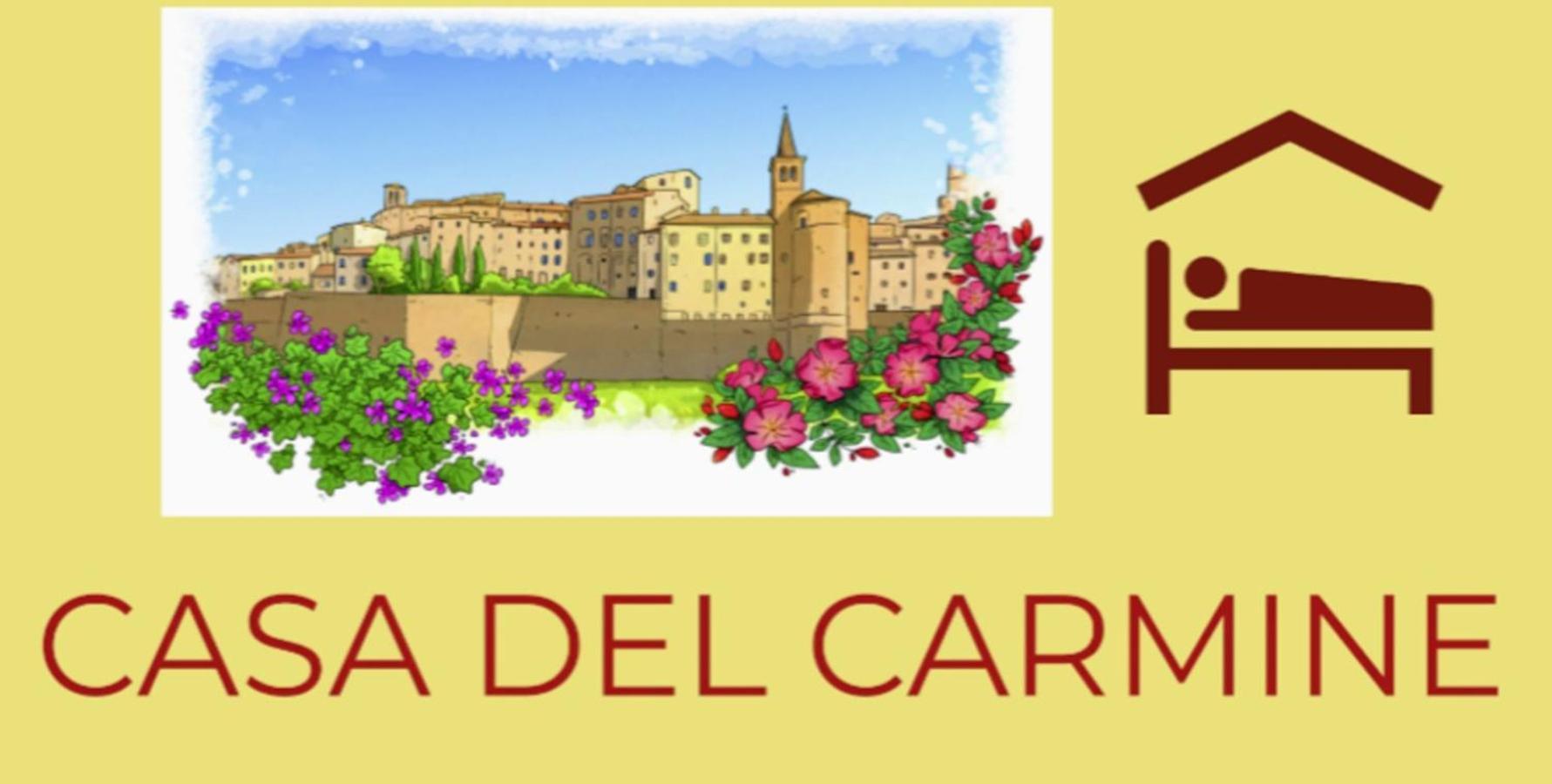 Vila Casa Del Carmine Anghiari Exteriér fotografie